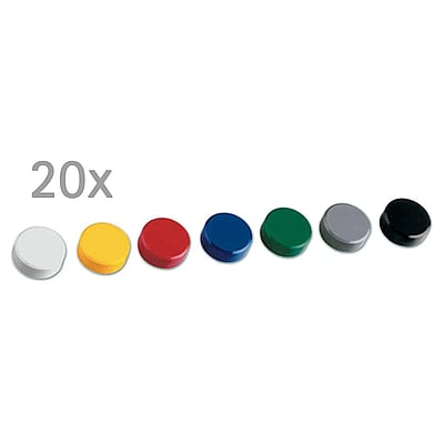Facetterand-Magnete pro Ø 30 mm 20-tlg. - MAU-6177199