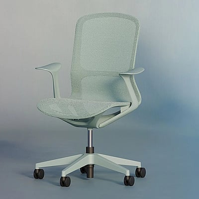 Bürostuhl Airi Mesh Green - nst-airi-swivel-chair-mesh-green