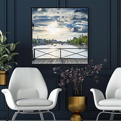 Frameless Picture – Café de Paris - SSA-FLPIC-20240001