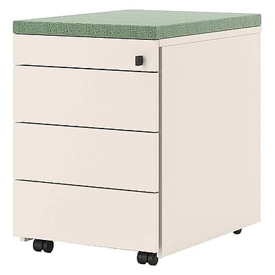 Rollcontainer SQart 3D - 60 cm - NST-SQART-PEDESTAL-MOB-3D-PB
