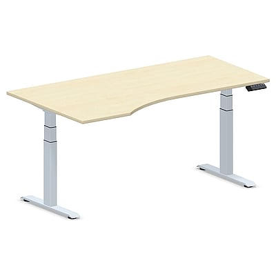 Höhenverstellbarer Schreibtisch Elevate Plus Freiform - GEM-ELEVATE-PLUS-F