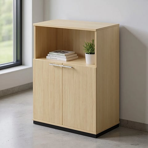 Kombischrank SQart 3 OH als flexible Stauraumlösung für das moderne Büro