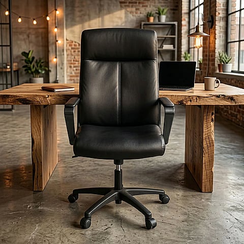 Eleganter Chefsessel LISSO von HJH Office in Schwarz