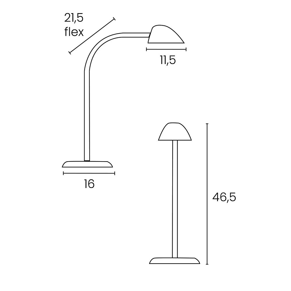Hamelin Tischleuchte LED Easy