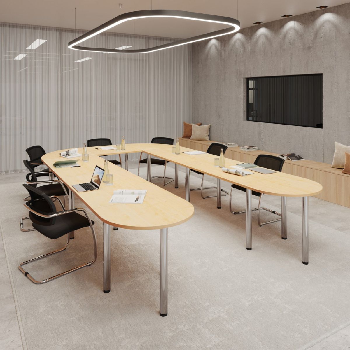 Konferenztisch K U-Form von Hammerbacher - Produktbild 3