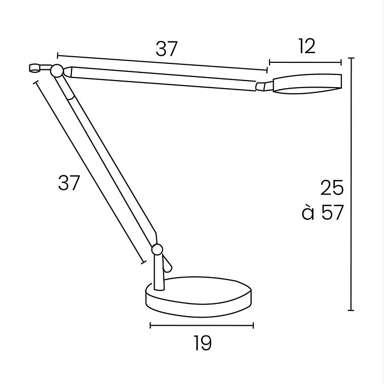 Hamelin Tischleuchte LED Senza