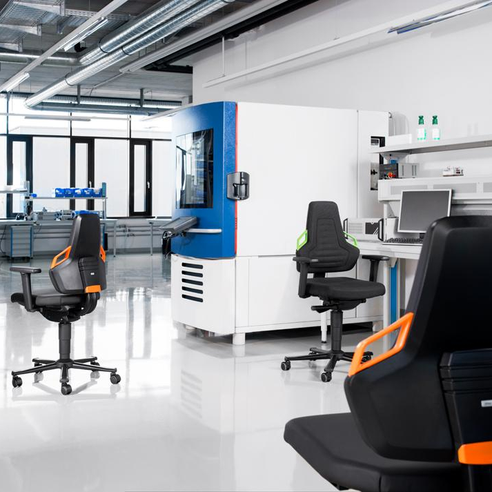 Detailaufnahme eines ESD-Stuhls