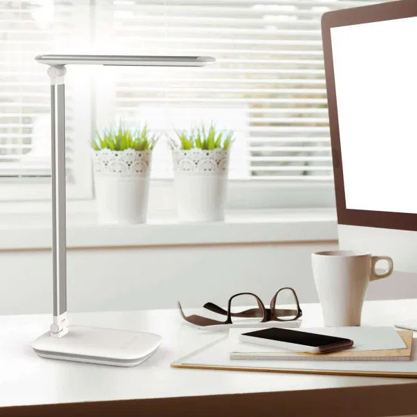 Maul Tischleuchte LED jazzy dimmbar USB-Port