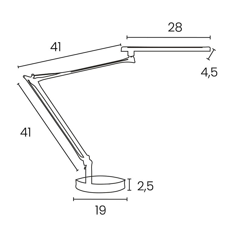 Hamelin Tischleuchte LED Mambo