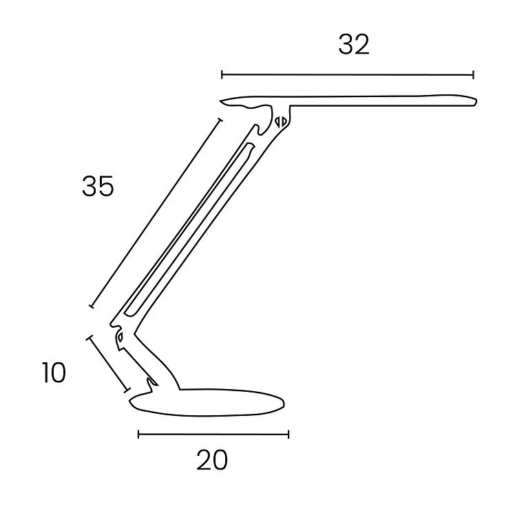 Hamelin Tischleuchte LED Rumbaled
