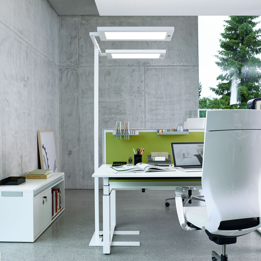 Waldmann Stehleuchte LAVIGO TWIN-U