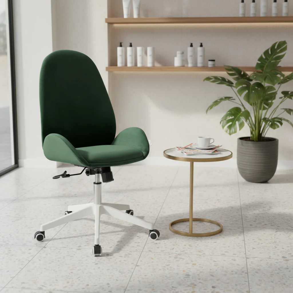 Eleganter Bürostuhl AVEA im skandinavischen Design für das Home Office