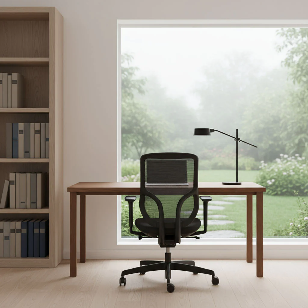 Bürostuhl Mesh 7 als Symbol für puren Fokus und moderne Performance am Arbeitsplatz