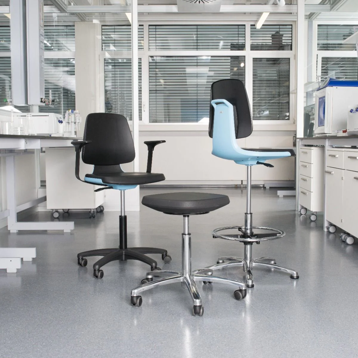 Hocker Labsit ESD von bimos - Produktbild 3 von 5
