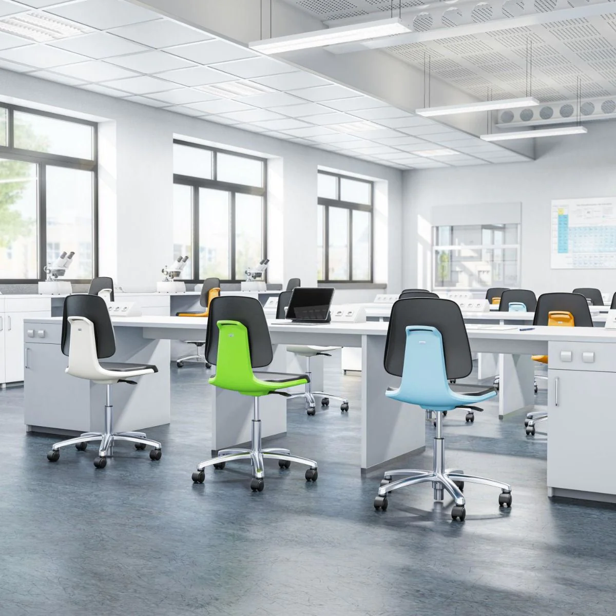 Hocker Labsit ESD von bimos - Produktbild 1 von 5