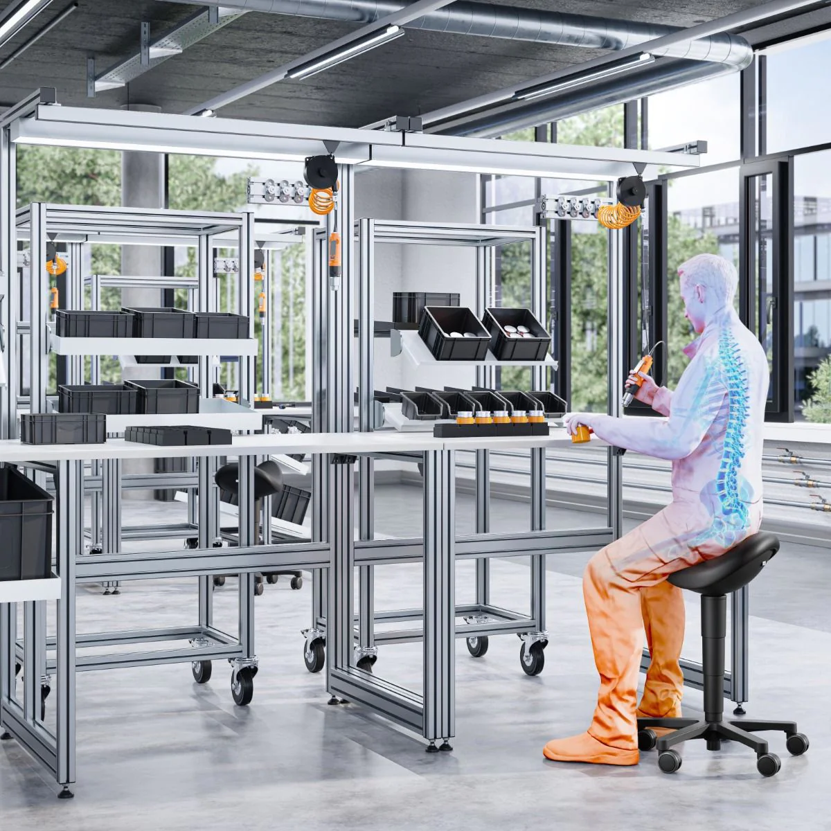 Sattelhocker Allround von bimos - Produktbild 4 von 4