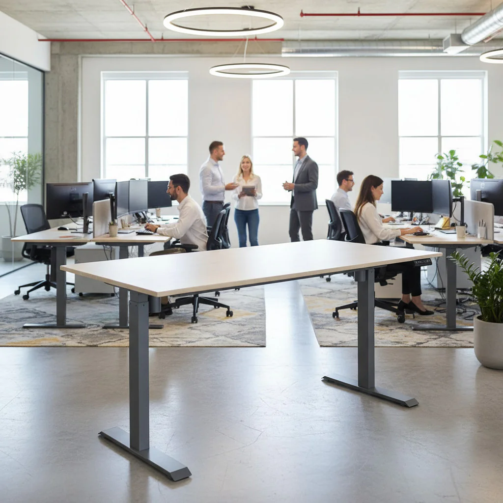 Höhenverstellbarer Schreibtisch Move 1 als ergonomische Lösung für das Büro