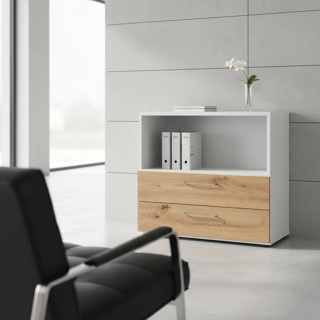 Kombischrank FlexWall 2 OH als modulare und flexible Stauraumlösung