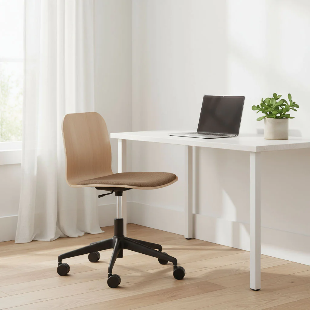 Ergonomischer Konferenzstuhl RIM Lambda 4012-15 als Freischwinger in Schwarz