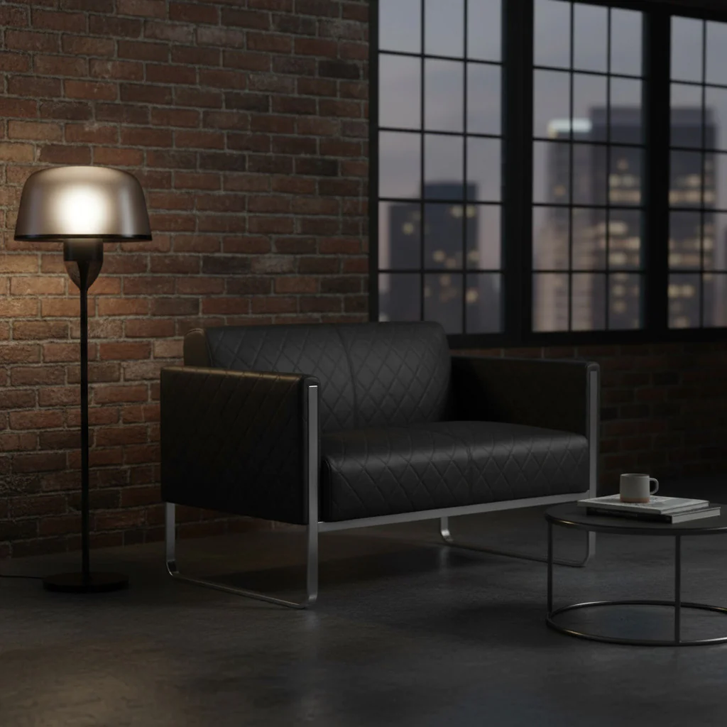 Modernes Loungesofa ARUBA STEP für repräsentative Empfangsbereiche