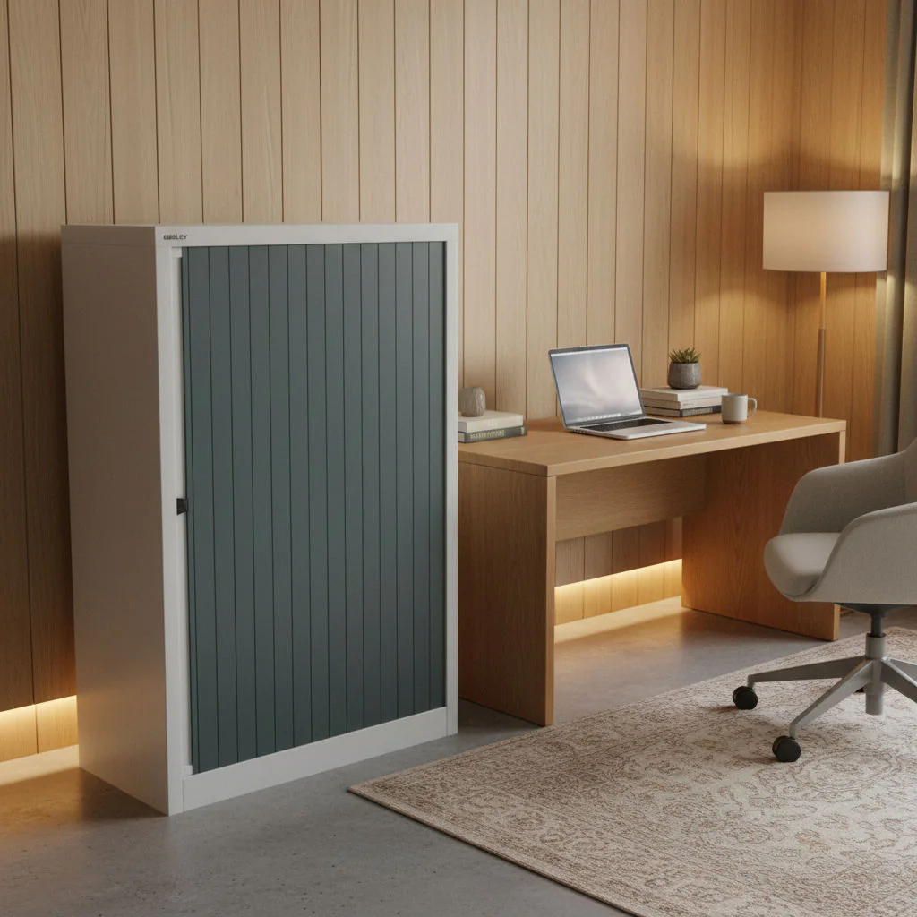 Bisley Rollladenschrank EuroTambour ET40811 mit zwei Einlegeböden