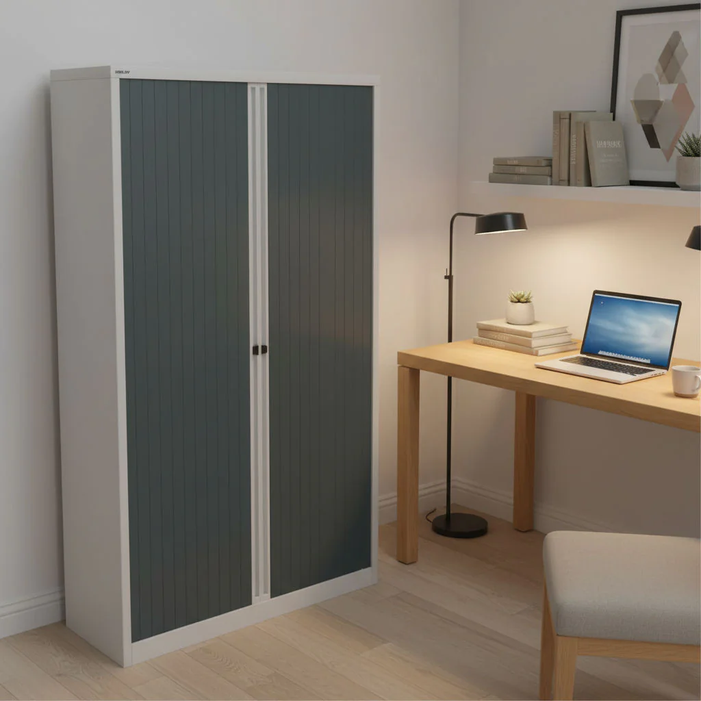 Bisley Rollladenschrank EuroTambour ET41219 mit vier Einlegeböden