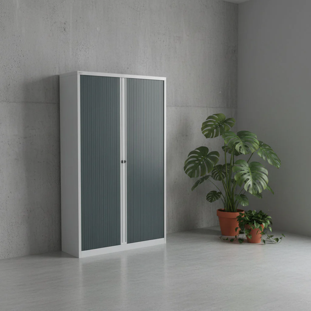 Bisley Rollladenschrank EuroTambour ET41219 aus Stahl mit Rollladentür