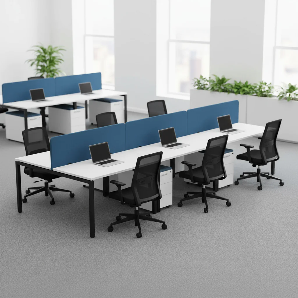 Workbench-Arbeitsplatz CS5040 als effiziente Lösung für Teamarbeitsplätze