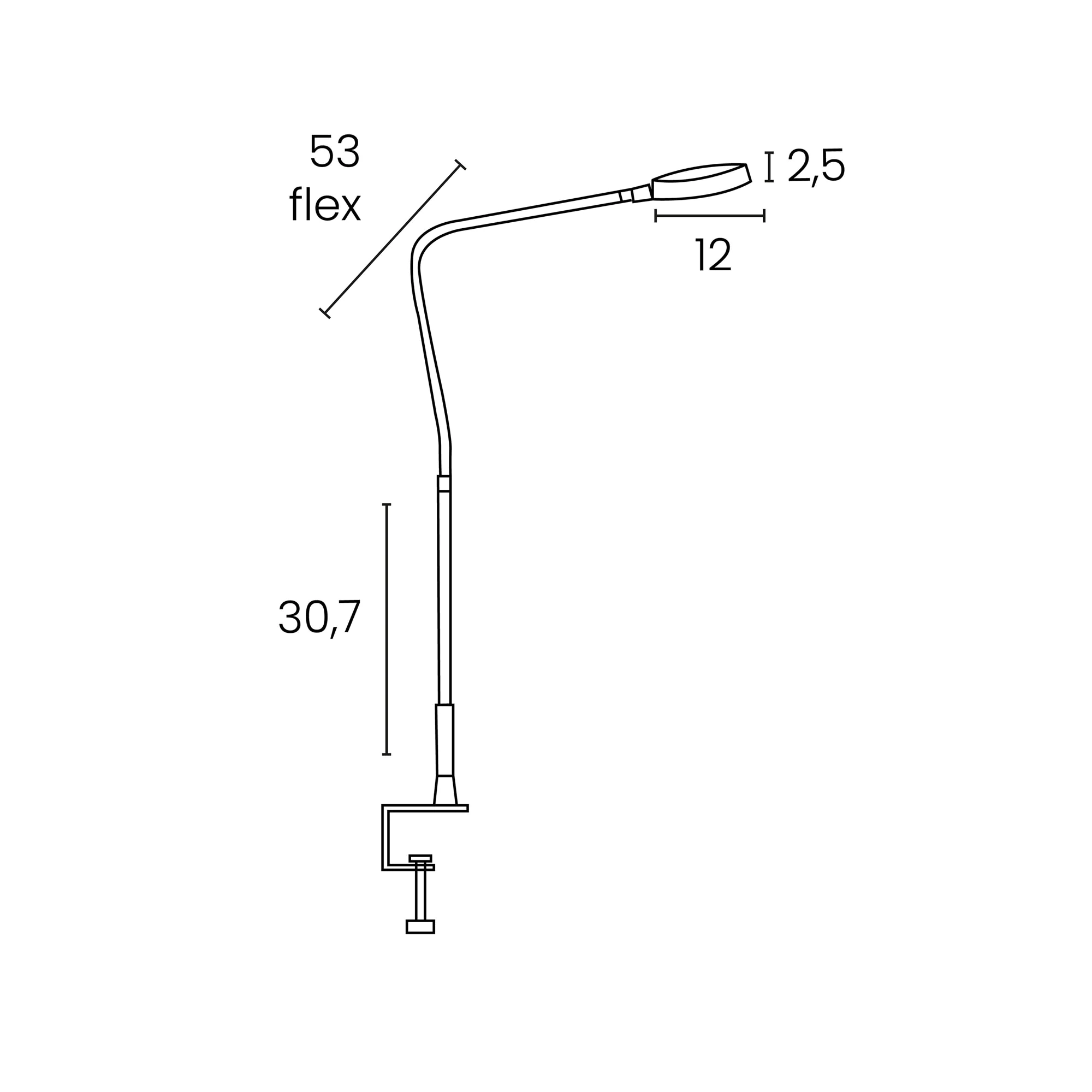 Die FLEXILED KOS Leuchte als flexible und funktionale Lichtquelle für professionelle Arbeitsplätze