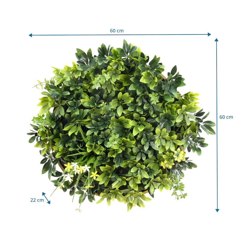 Das LEAFLUXE WALL 2 als pflegeleichte und dekorative Lösung für Büroräume
