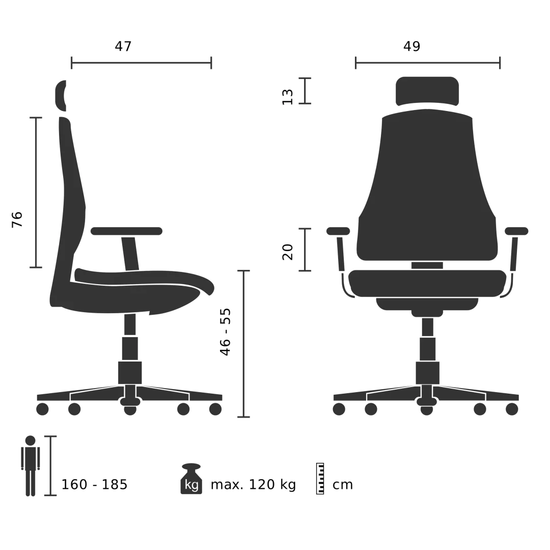 Der Bürostuhl NEKEO als komfortable und funktionale Sitzlösung