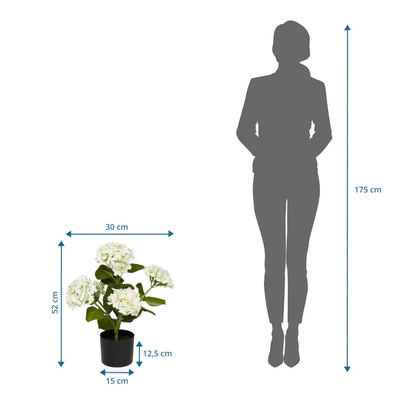 Die HYDRANGEA Kunstpflanze als langlebige Dekoration für professionelle Räumlichkeiten