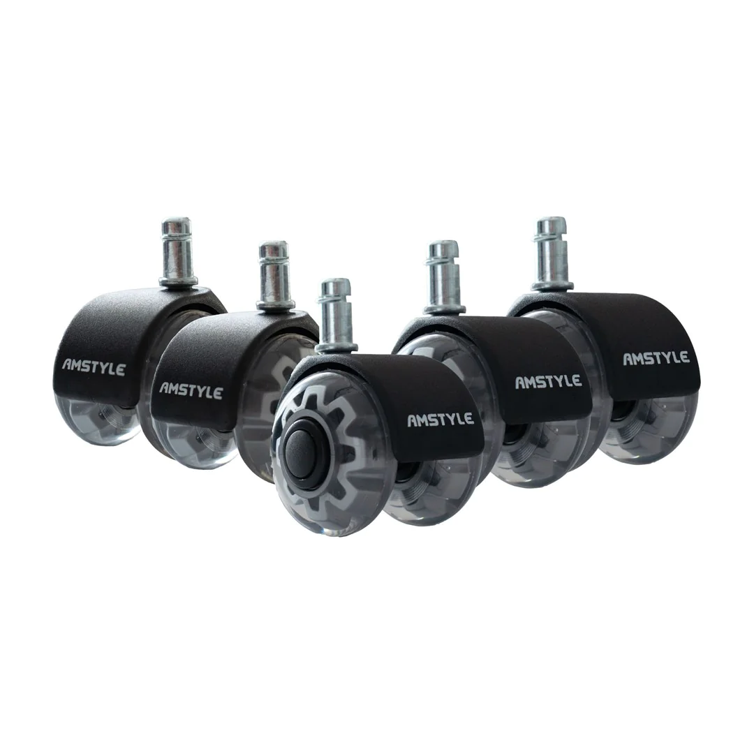 Hartbodenrollen 5er Set Ø 50 mm