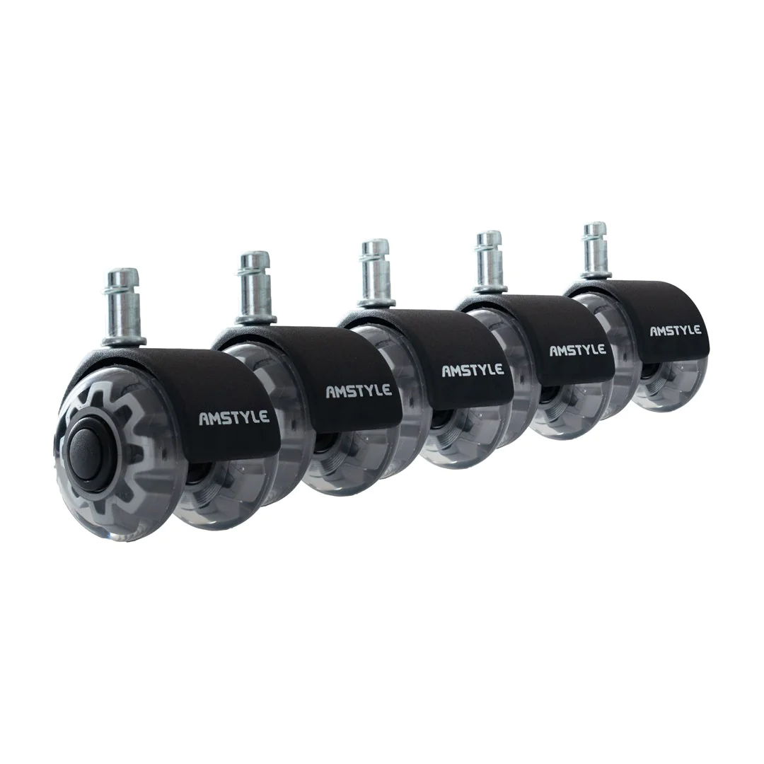 Hartbodenrollen 5er Set Ø 50 mm