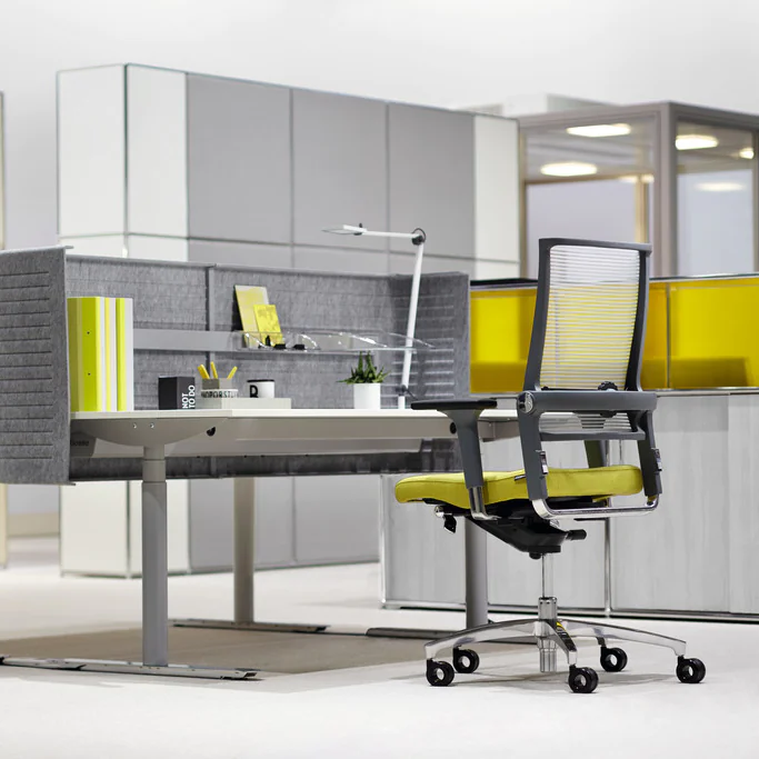 Ergonomischer Bürostuhl Dauphin Lordo Flex 3017 in Schwarz