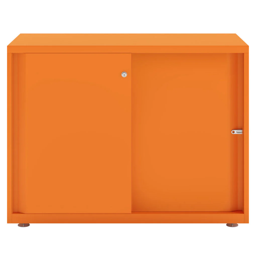 Bisley Schiebetürenschrank Glide mit glatten Schiebetüren und verstellbaren Böden