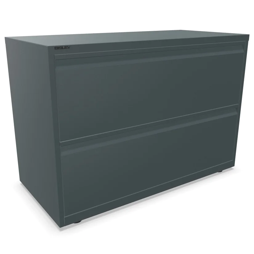 Bisley Hängeregistraturschrank Essentials B100 H69 als seitlicher Aktenschrank im Büro