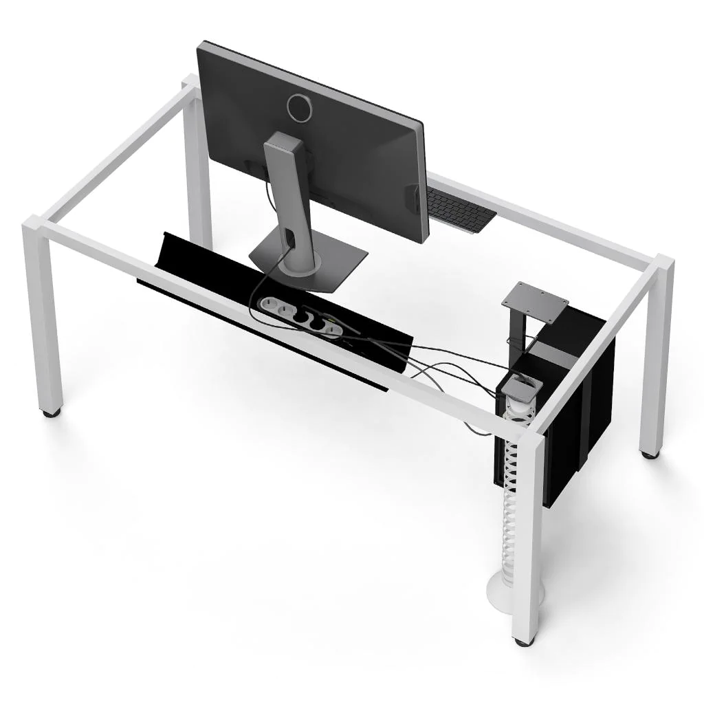 Der E10 Schreibtisch als Basis für einen individuell gestalteten Arbeitsplatz