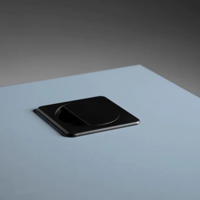 Detailansicht des optionalen Komfortschalters mit Display und Memory-Funktion