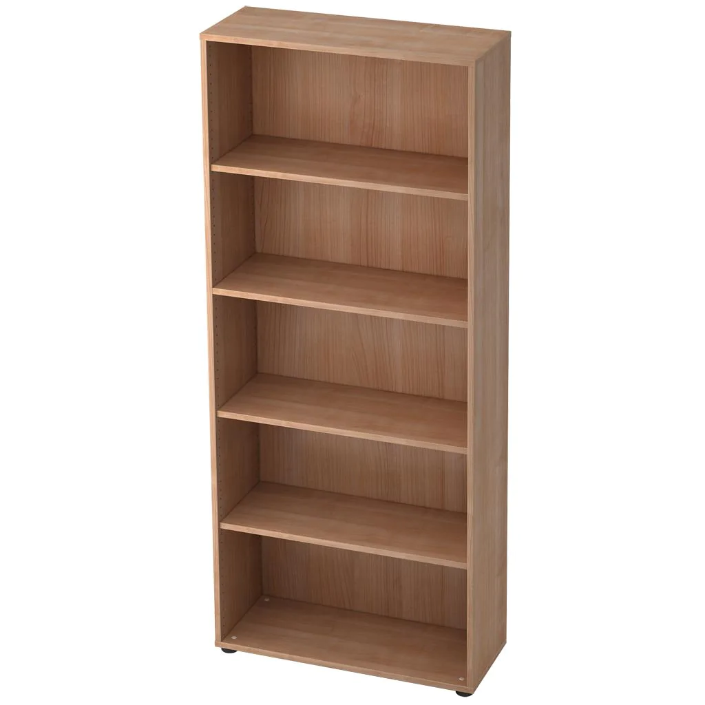 Das Regal Basic 5 OH in Kombination mit anderen Büromöbeln der Basic-Serie