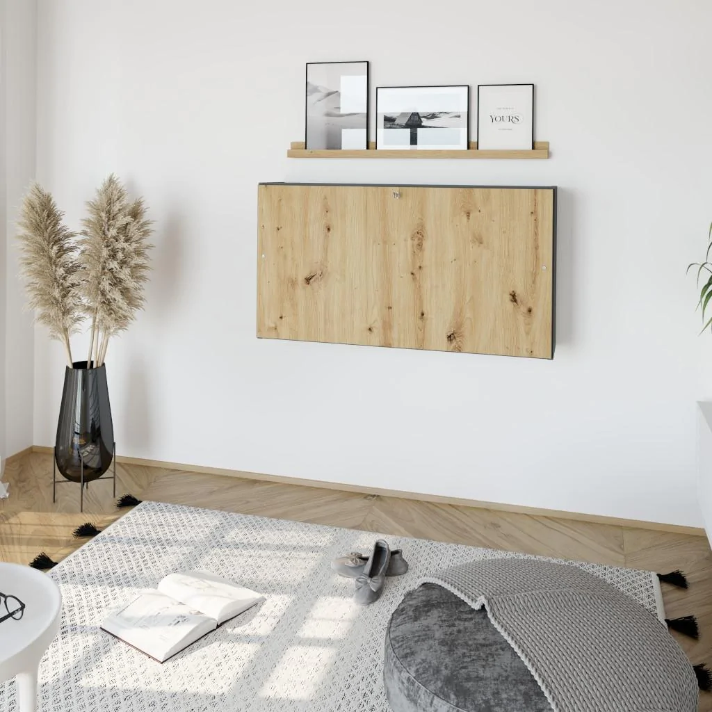 Wandschreibtisch Mini Office als komplette und platzsparende Homeoffice-Lösung