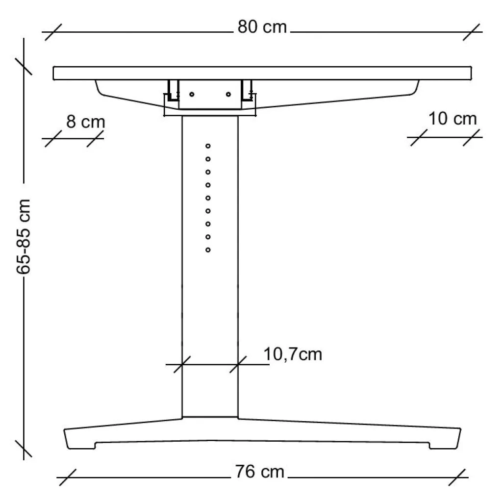 Der Schreibtisch XB als Basis für einen individuell konfigurierten Arbeitsplatz