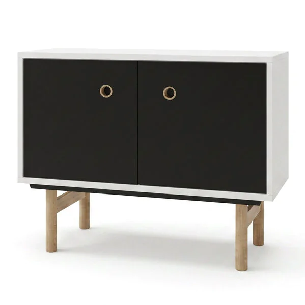 Bisley Bridge Flügeltürenschrank 60,1 cm als niedriges Sideboard im Büro