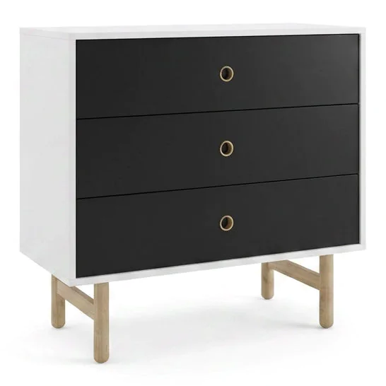 Bisley Bridge Schubladenschrank mit 3 Schubladen als Sideboard im Büro
