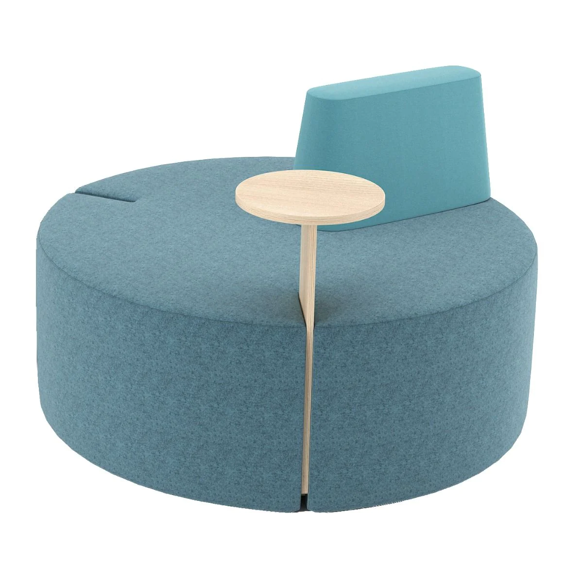 Hocker Tri.ply Pouff L 1TR - NST-TRI-PLY-POUFF-L-1TR