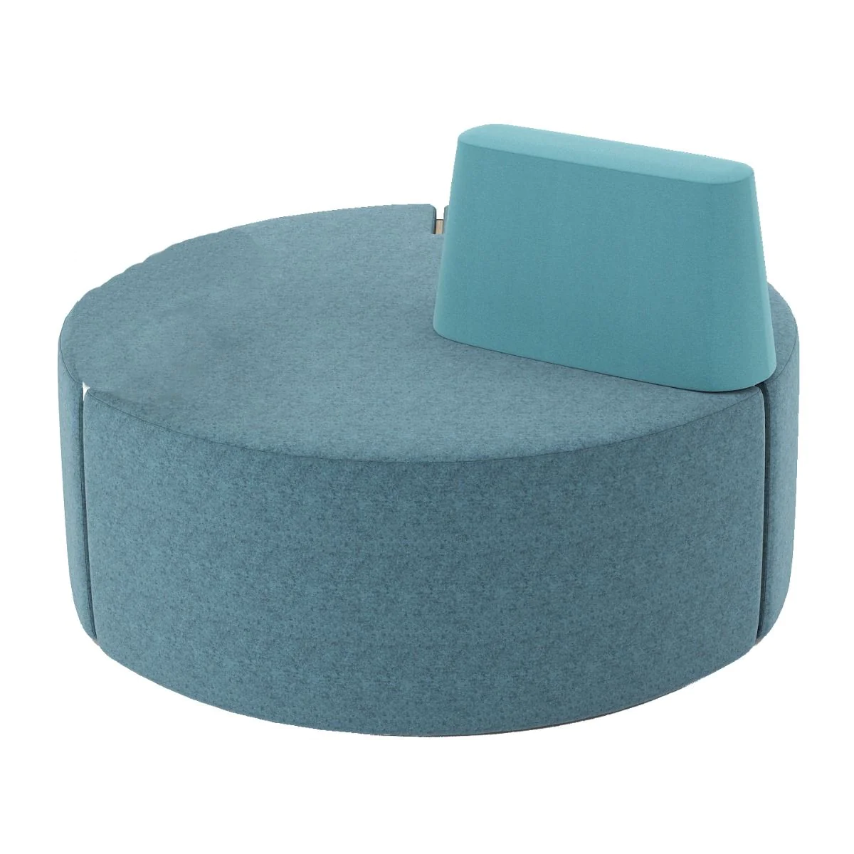 Hocker Tri.ply Pouff L 1R - NST-TRI-PLY-POUFF-L-1R