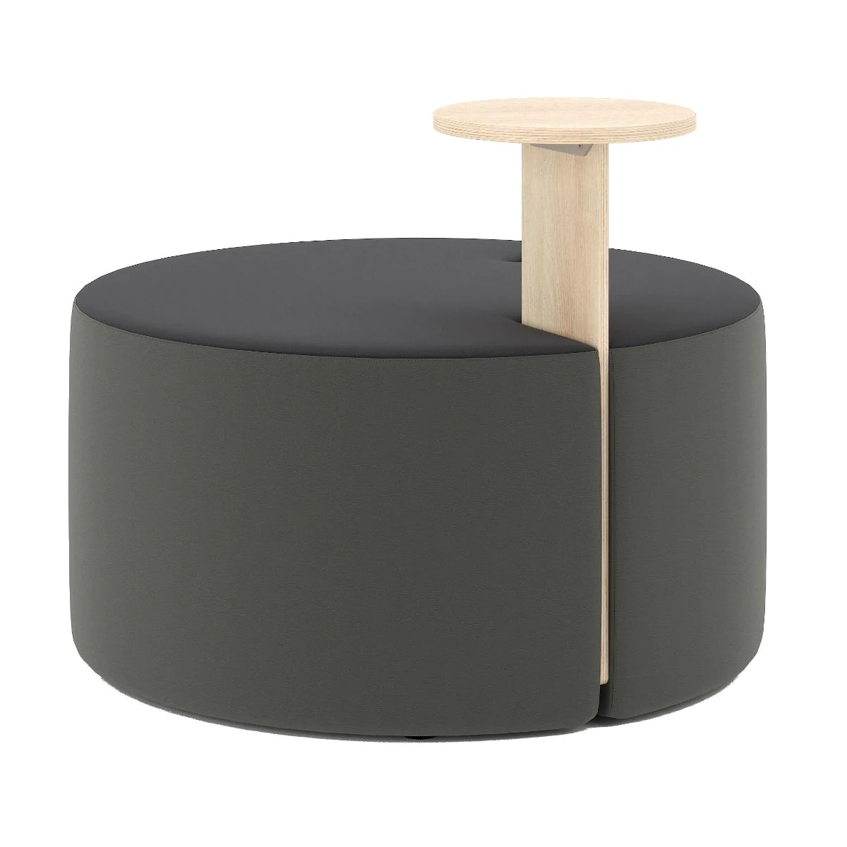 Hocker Tri.ply Pouff M T - NST-TRI-PLY-POUFF-M-T