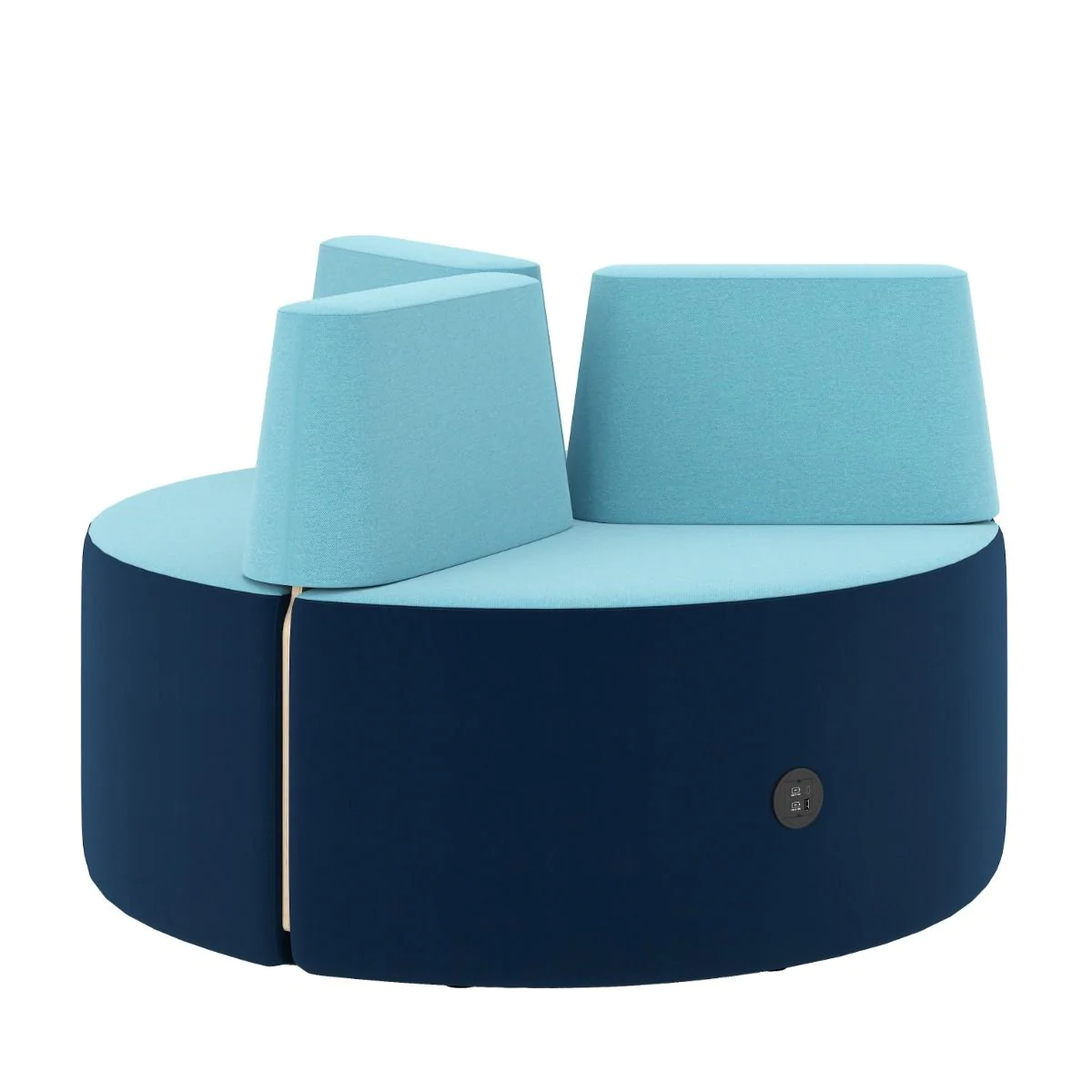 Hocker Tri.ply Pouff L 3R - NST-TRI-PLY-POUFF-L-3R