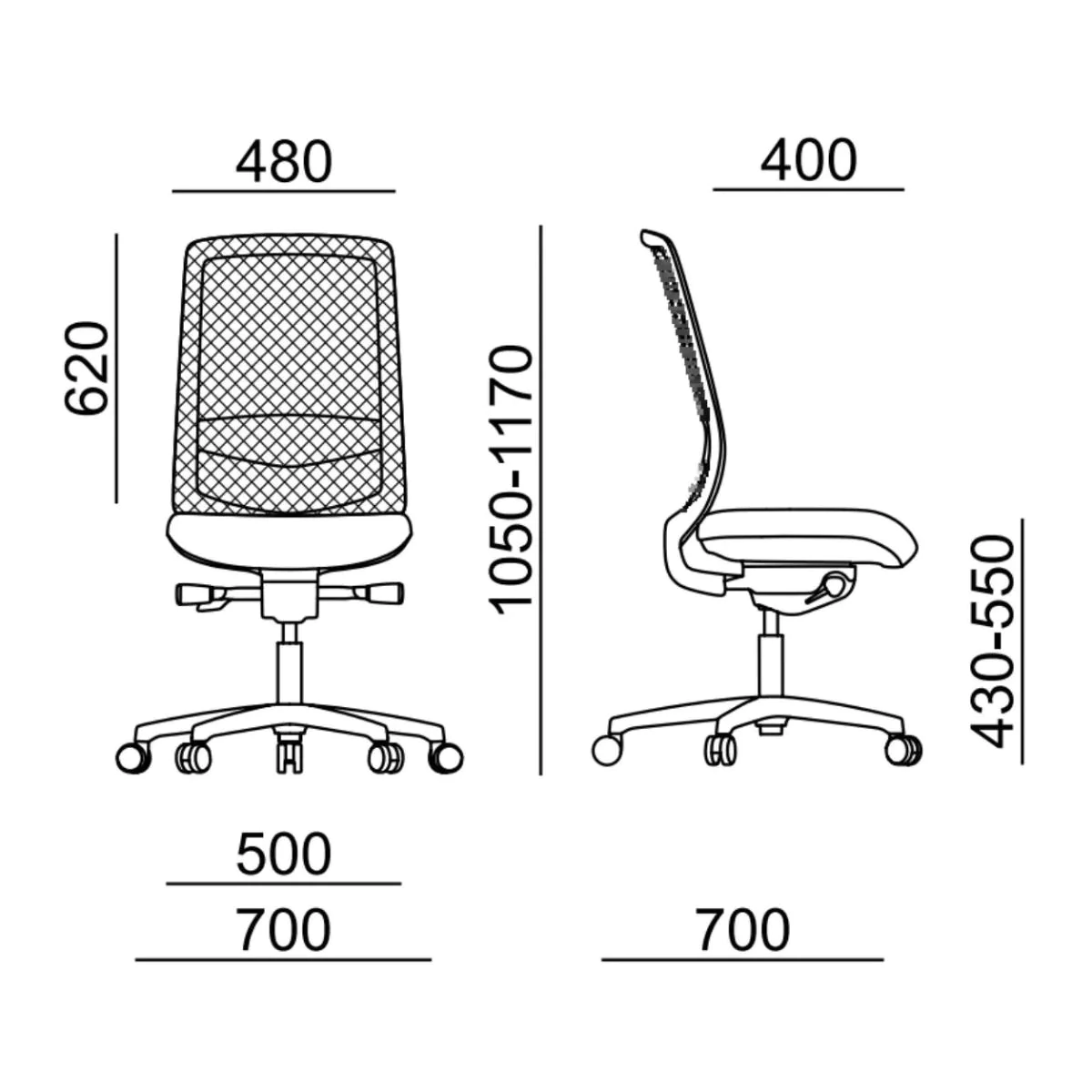 Bürostuhl Victory 1405 von RIM - Produktbild 4 von 5