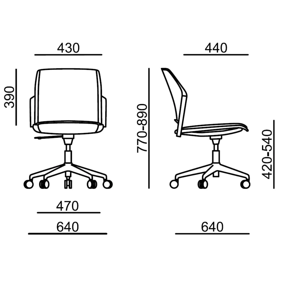 Bürostuhl Rewind 2113 von RIM - Produktbild 3 von 3